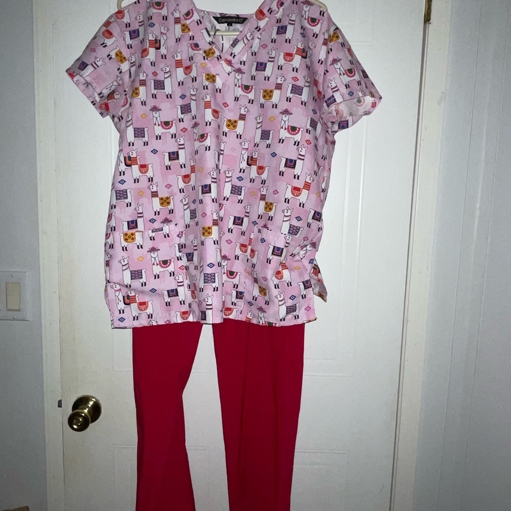 No drama llama scrub set!